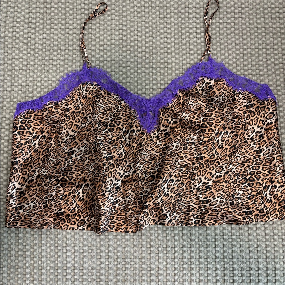 Victoria’s Secret XXL cropped cami and shorts pj set